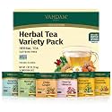 VAHDAM, Assorted Herbal Tea Gift Set (36 Tea Bags, 6 Flavors) Caffeine-Free, Non-GMO | Double Infusion, Individually Enveloped Tea Bags | Herbal Tea variety Pack | Tea Gifts for Women &amp; Men