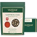 VAHDAM Saffron Spiced Chai Loose Leaf (3.53oz|50+ Cups) Premium Masala Chai