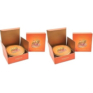 vahdam turmeric spiced tea gift sets 50g brews 25 cups  100 natural herbal blend of turmeric amp exotic indian spices  gluten free amp non gmo  direct from source  tea gifts for women amp men