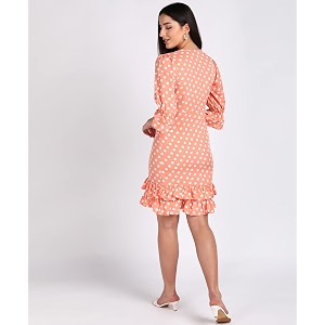 Vahson Bottom 2 Layer Flared Balloon Sleeve