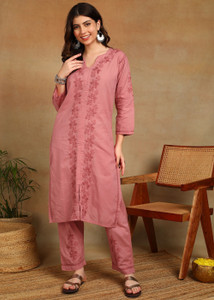 VAHSON Women Kurta Palazzo Set