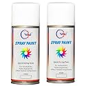 VAI Spray Paint Can Antirust GLOSS CLEAR LACQUER For Bike, Cars, Furnitures, art and craft Paint work - 225 Ml Pack of 2