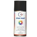 VAI Spray Paint Can GLOSS BLACK -225 ml, For Bicycle, Bike, Cars, Home, Wood, Metal, Furnitures, Art and craft Painting