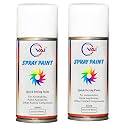 VAI Touch Up Spray Paint Compatible for MAHINDRA DIAMOND WHITE For Scorpio, Bolero, Xylo - 225 Ml Pack of 2