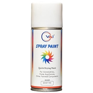 vai touch-up spray paint massey red -225 ml - for massey ferguson tractor all models trolly and agriculture equipments etc