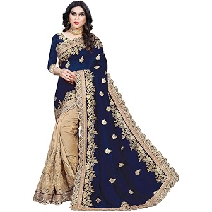 vaidehi fashion women39s complex art silk saree rukmani-blue_blue