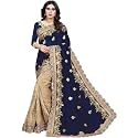 Vaidehi Fashion Women's Complex Art Silk Saree (Rukmani-Blue_Blue)