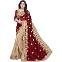 Vaidehi Fashion Women's Art Silk Saree (RM_1012_Maroon)