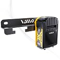 VAIIO Compatible DeWalt 20V 60V 12V Battery Rack Holder, Wrought Iron Heavy Duty Thickened Batteries Slots, Stealth Battery Wall Mount Organizer Garage Storage,Workshops,Shelves,Case New Battery Dock