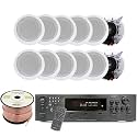 Vaiyer Home Audio System Kit, 6-Channel 6000 Watts Bluetooth Amplifier