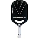 VAJR Premium Pickleball Paddle | AR20-v2 |20mm thickness | 18k Carbon-fiber spin tech | USA pickleball Approved paddle | Vector Edgeless swift swing | Beginner - Pro level paddle | Blue, Gold | (Gold)