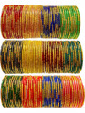 VAKANGAN Glass Bangle Set (Pack of 144)