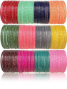 VAKANGAN Glass Bangle Set (Pack of 144)