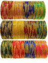 VAKANGAN Glass Bangle Set (Pack of 10)