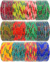VAKANGAN Glass Bangle Set (Pack of 144)