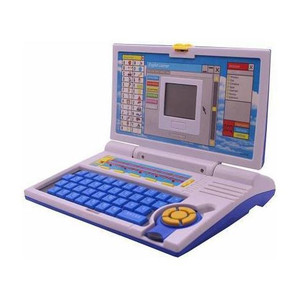 vakratunda enterprise english learner educational notebook  laptop toys for kids multicolor