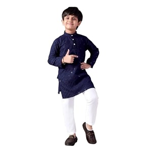 Valaki Kurta Pajama Set for Boys Cotton