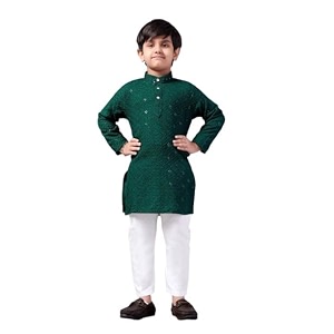 Valaki Kurta Pajama Set for Boys Cotton