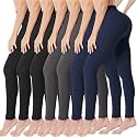 VALANDY Creamlush High Waisted Leggings for Women Full Length &amp; Capri
