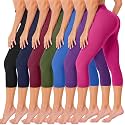 VALANDY Creamlush High Waisted Leggings for Women Full Length &amp; Capri