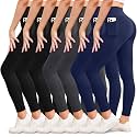 VALANDY Creamlush High Waisted Leggings for Women Full Length &amp; Capri