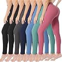 VALANDY Creamlush High Waisted Leggings for Women Full Length &amp; Capri