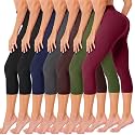 VALANDY Creamlush High Waisted Leggings for Women Full Length &amp; Capri