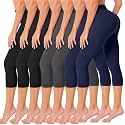 VALANDY Creamlush High Waisted Leggings for Women Full Length & Capri