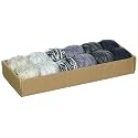 Valdani Pearl Cotton Ball Sz8 73 Yd. 12 Colors Two Stormy Clouds, Multicolor