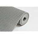 Waterproof Jali Rubber Mat for Bathroom Swimming Pool Anti Skid Bath Mats (Grey, 2 x 5 Feet)