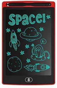 valea 85 inch lcd writingtablet  drawing board  doodle board  slate for kid - digital electric slate reusable portable ewriter educational toys gift for kids student teacher adults portable rugged drawing notepad suitable for home school office memo notebook portable  reusable electronic notepad  drawing doodle ruff pad with full erase mode lock screen function - valcdt0015 multicolor