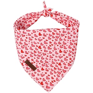 Valentines Dog Bandana UP URARA PUP Soft