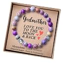 THEMEROL Handmade Gifts for Girls/Women-Love/Protection-Natural Crystal Bracelet for Daughter Granddaughter Niece Sister Mom Aunt Wife