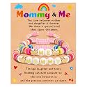GLITTO Mom Daughter Gifts, 2ps Matching Beaded Heart Bracelets Jewelry for Mother Daughter/Mommy and Me/Mama Mini
