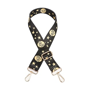 valerie purse strap replacement crossbody wide shoulder sling side bag strap adjustable canvas straps handbag strap replacement belts black_anna sui