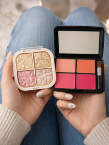 Valhalla 4 Color Highlighter Palette with 4in1