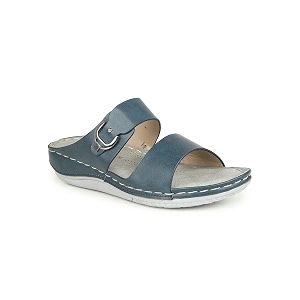 Valiosaa womens Blue Heels Flat Sandal