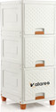 Vallaree 3 Layer Drawer Storage Organizer Multipurpose