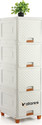 Vallaree 4 Doors Multi-Purpose Organizer Modular Storage