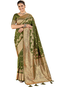 Valley Woven Banarasi Pure Silk Saree