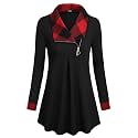 VALOLIA Women39s Casual Swing Sweatshirt Long Sleeve
