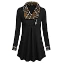 VALOLIA Women39s Casual Swing Sweatshirt Long Sleeve