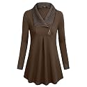 VALOLIA Women39s Casual Swing Sweatshirt Long Sleeve
