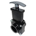 Valterra 1 1/2" Dump valve RV Drain Sewer Waste Valve Assembly Hub Spigot