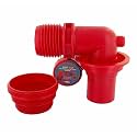 Valterra F02-3305VP EZ Coupler Red 90° Sewer Adapter and Thread Attachment