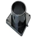 Valterra T1009 Flanged Valve Fitting - 3" Bayonet Flange , Black
