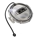 Valterra T1020CLR ClearView Waste Valve Cap - 3"