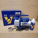 Value Double Stage Vacuum Pump Ve - 245N, Oil Capacity 325 Ml, Flow Rate 142 Liters/Min And 1/2 Hp For Laboratory Purpose, Multicolored
