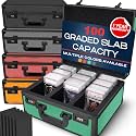 VALUN 100+ Premium Graded Card Storage Box - PSA Slab Case for Sports Cards