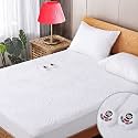 VALUXE Heated Mattress Pad King Size 12 Heat Settings Electric Bed Warmer